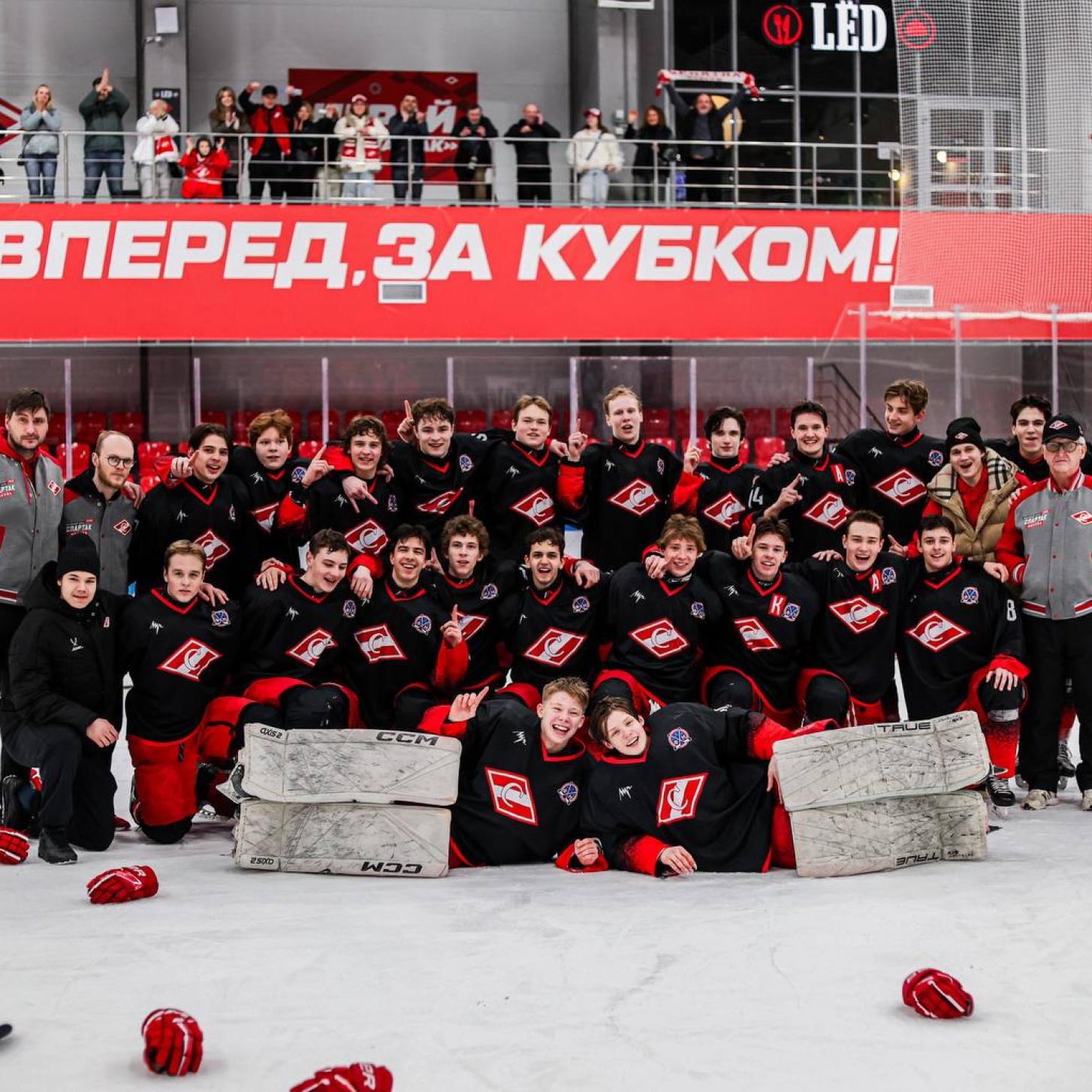 Академия «Спартак» впервые стала чемпионом общего зачёта школ в Первенстве Москвы!