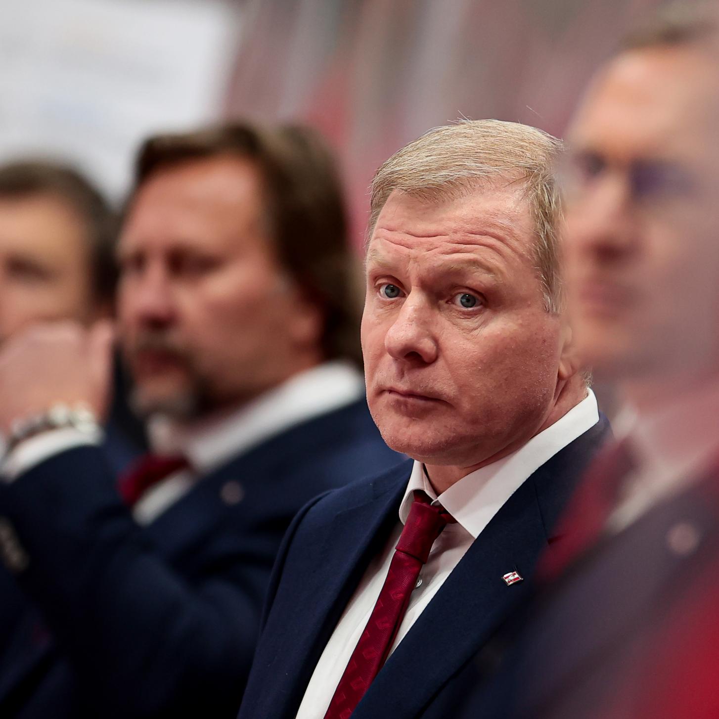 Пресс-конференция главных тренеров после матча «Спартака» и «Барыса»