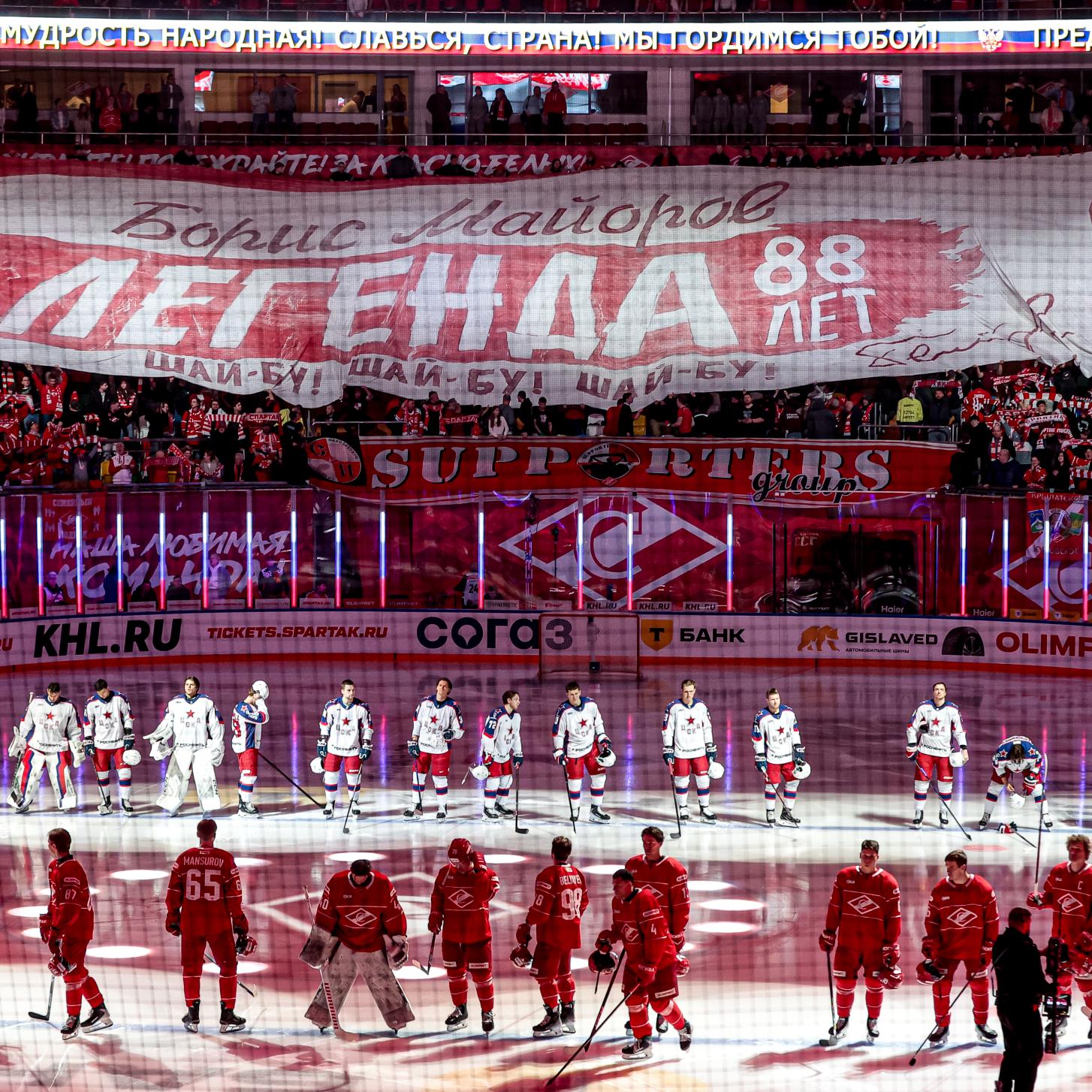 День рождения Бориса Майорова на дерби в «Мегаспорте»! Репортаж клубного ТВ