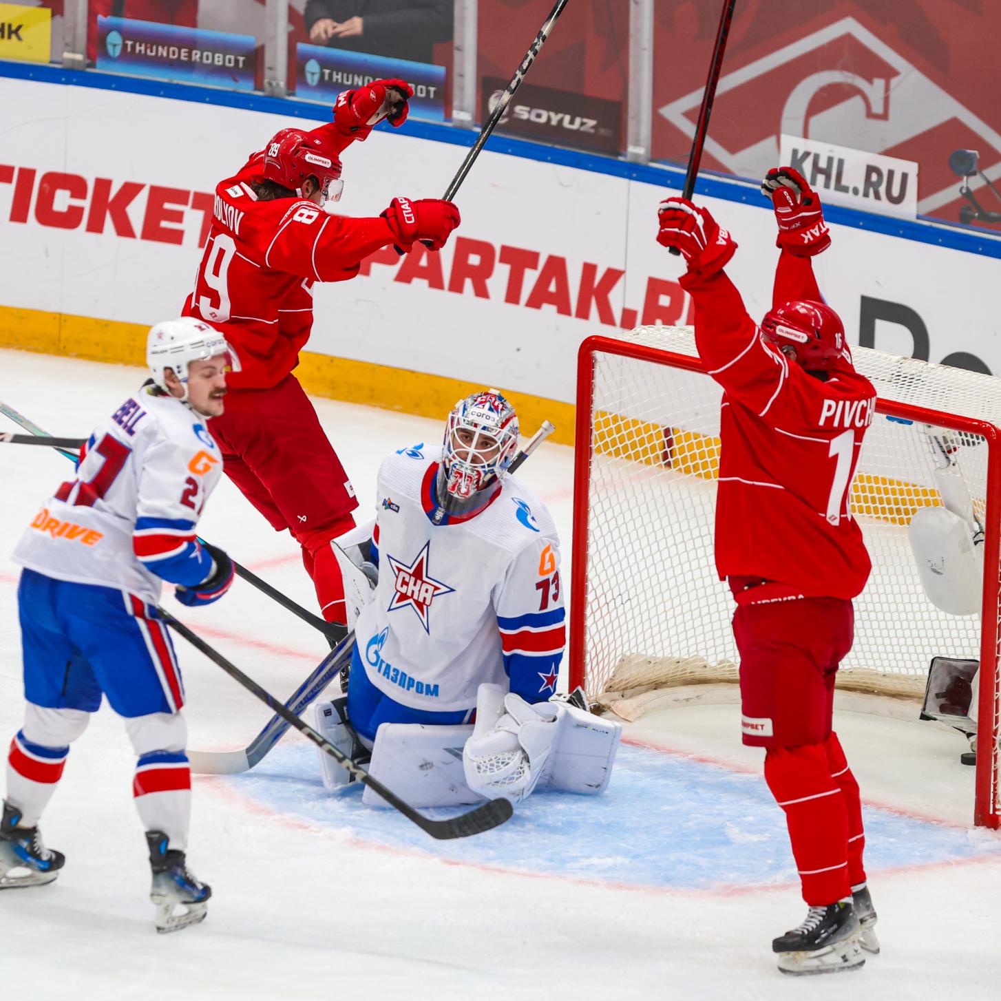 Завершаем домашнюю серию, новой битвой со СКА – в пятницу, 19:30 на «Матч ТВ»!