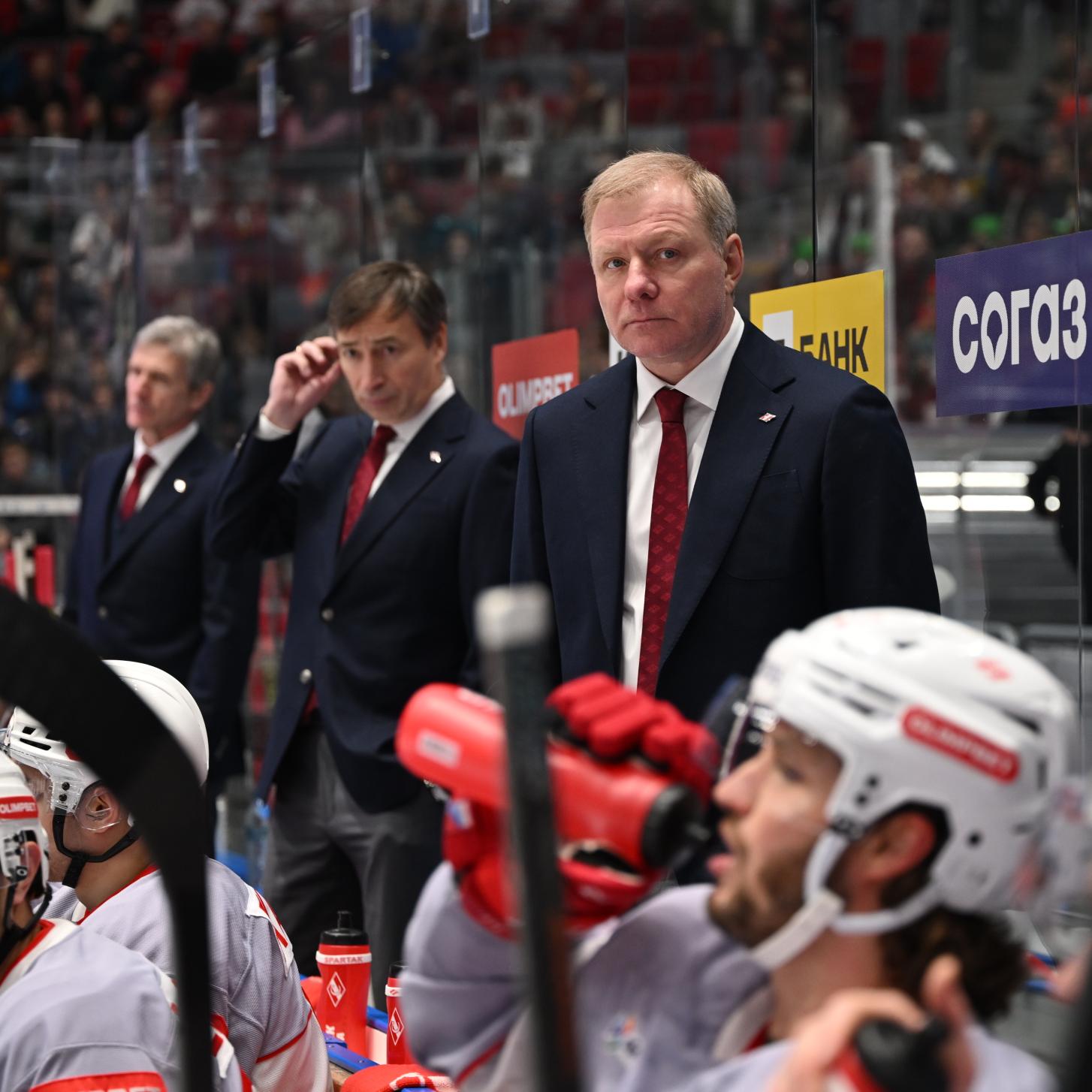 Комментарии игроков и главных тренеров после матча «Спартака» и ХК «Сочи»