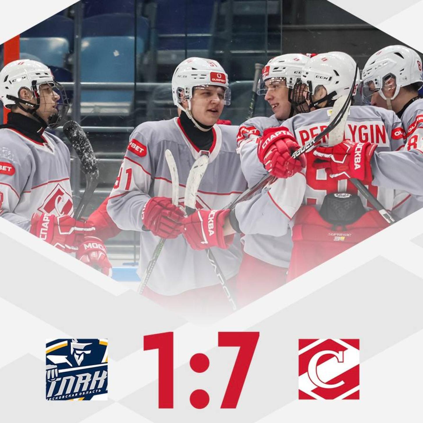 Крупная победа молодёжки «Спартака» в Мытищах (7:1)!