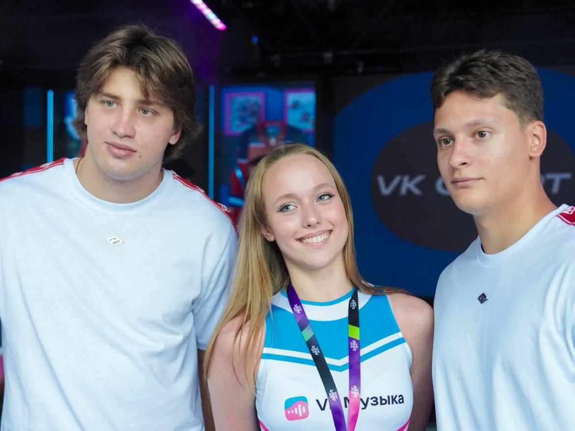 Игроки «Спартака» на VK Fest в Лужниках