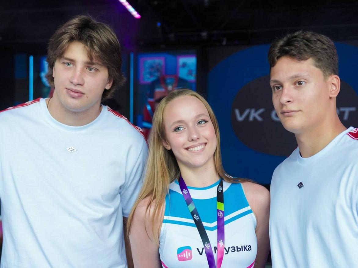 Игроки «Спартака» на VK Fest в Лужниках