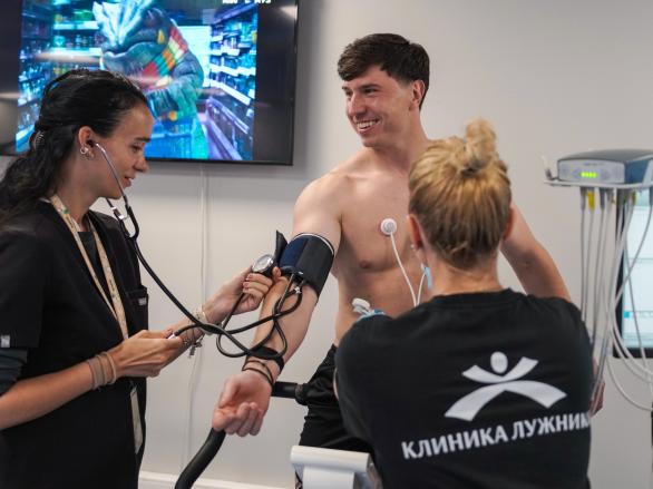 Медосмотр ХК «Спартак» в репортаже от клубного ТВ!