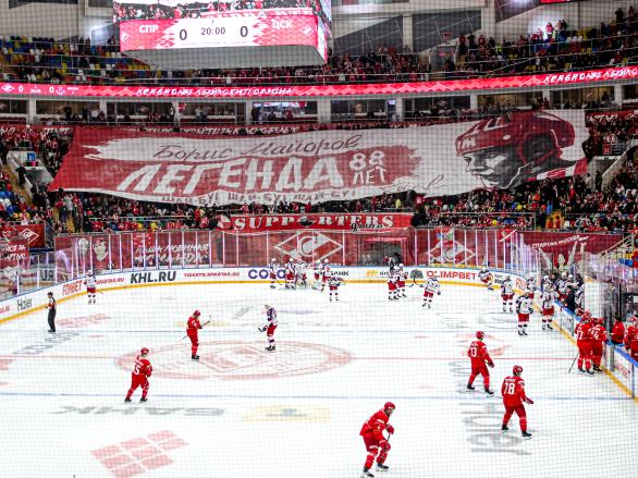 День рождения Бориса Майорова на дерби в «Мегаспорте»! Репортаж клубного ТВ