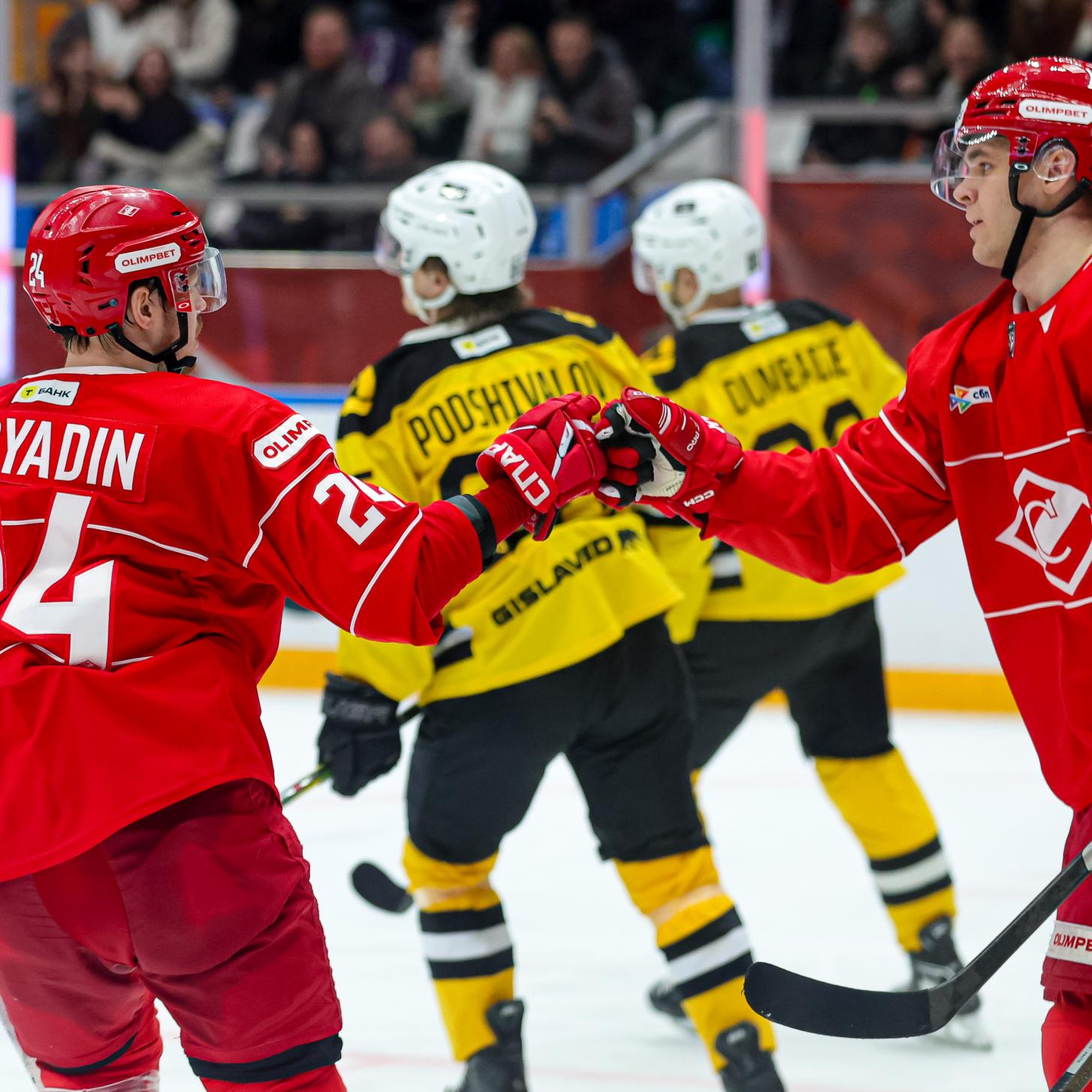 «Спартак» завершил домашнюю серию из трёх матчей в «Мегаспорте»