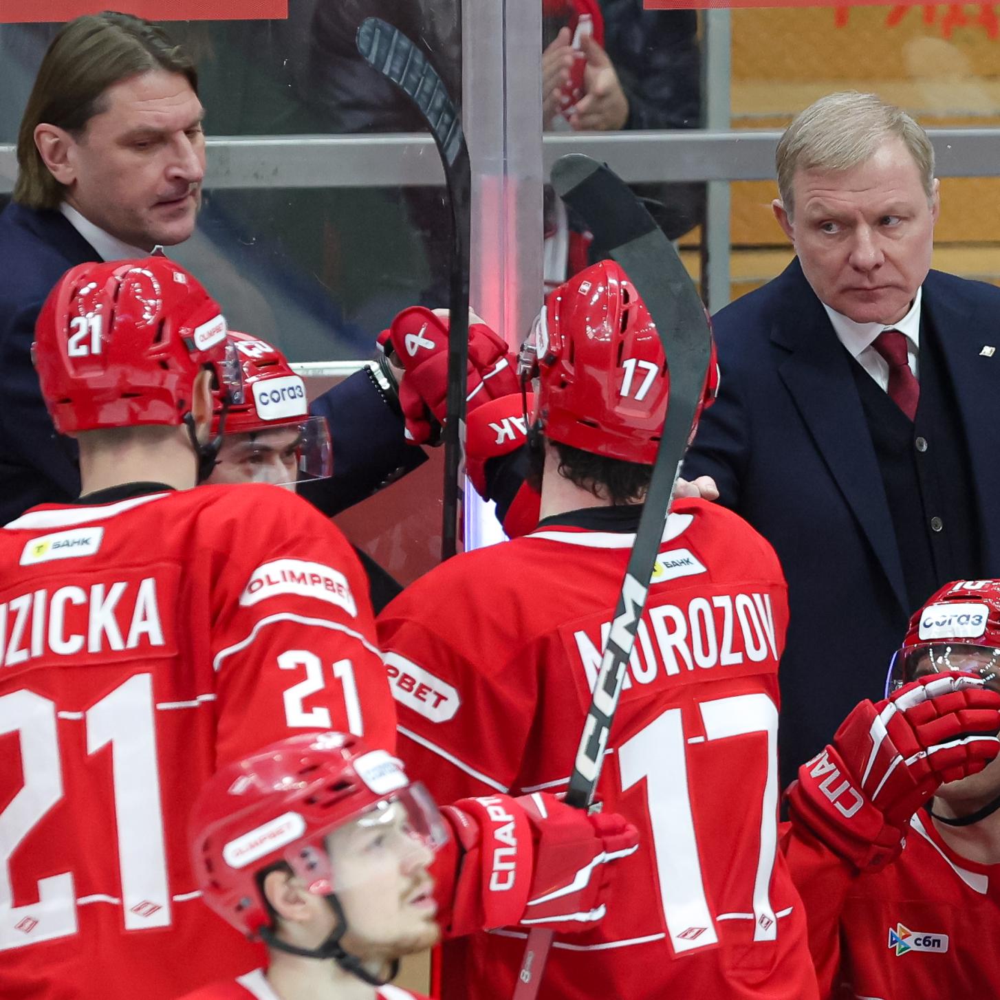 Пресс-конференция главных тренеров после матча «Спартака» и «Ак Барса»