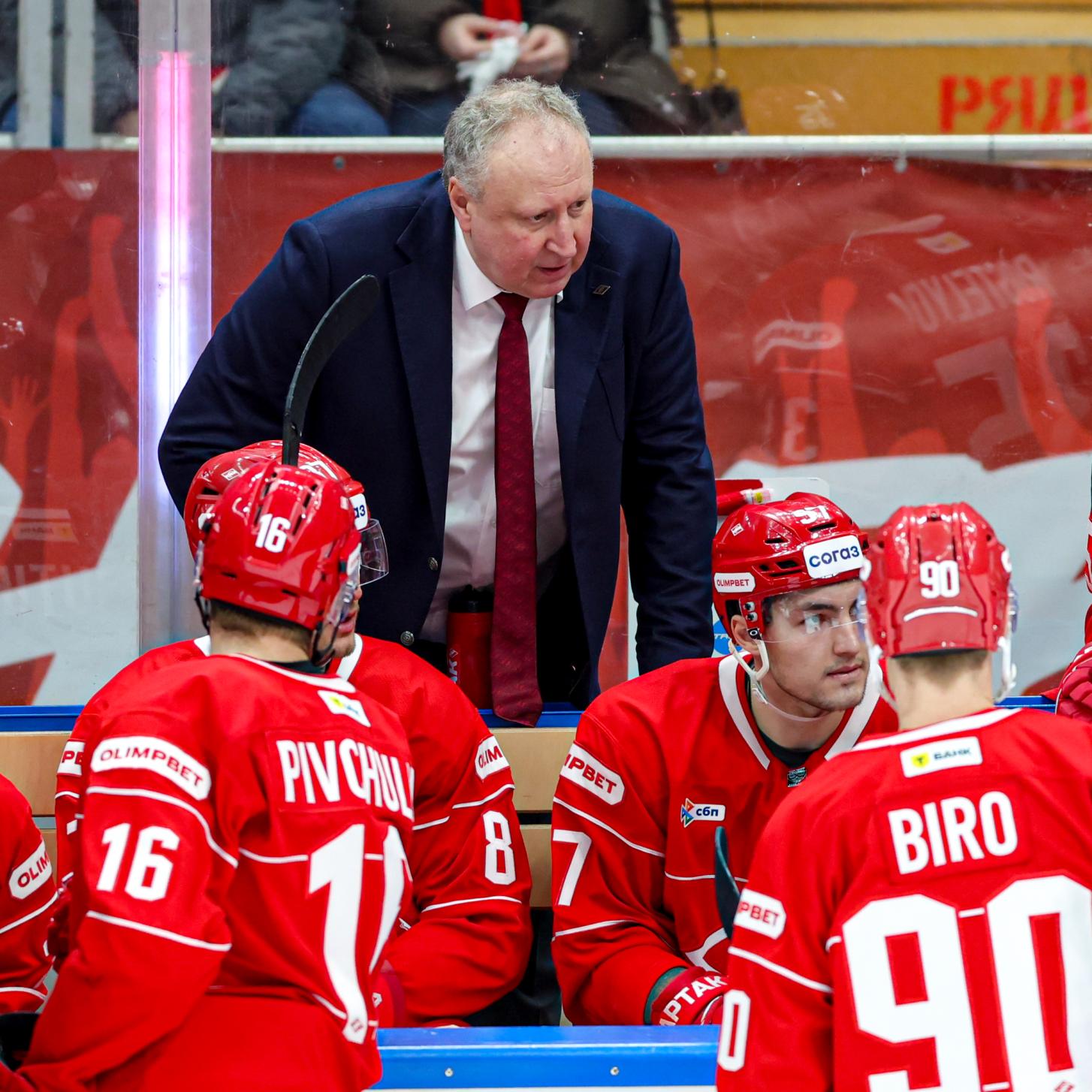 Пресс-конференция тренеров после матча «Спартака» и минского «Динамо»