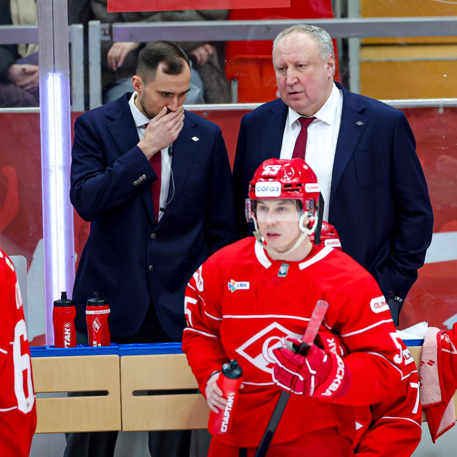 Пресс-конференция тренеров после матча «Спартака» и «Динамо»