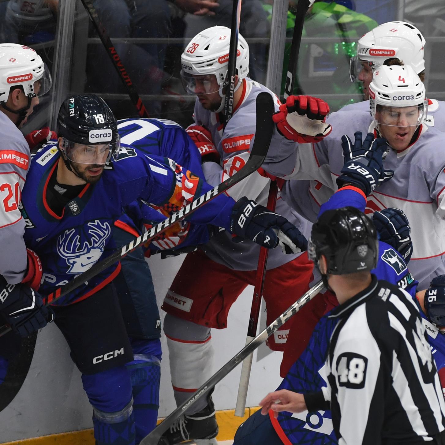 Первый матч «Спартака» в Новом году, в гостях у «Торпедо» – в воскресенье, 17:00, на KHL Prime!