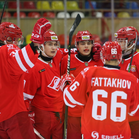 Молодёжь «Спартака» дважды побеждает «Амурских Тигров» – 2:1!