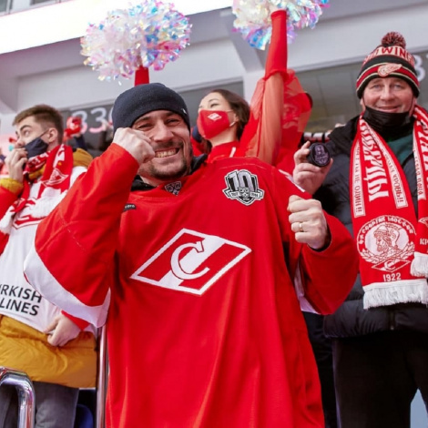 Домашние игры «Спартака» смогут посещать до 3000 человек