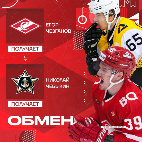 Егор Чезганов переходит в «Спартак»