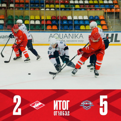 Овертайм и буллиты – за МХК «Спартак»!