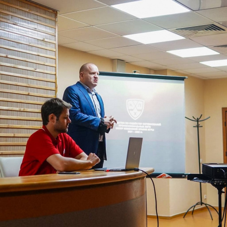 Встреча с Главным арбитром КХЛ Алексеем Анисимовым