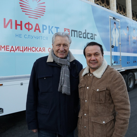 Ветераны ХК «Спартак» прошли плановую проверку сердца в «Лужниках»
