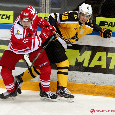 Хет-трик Дидковского – и пятая победа МХК «Спартак» подряд!