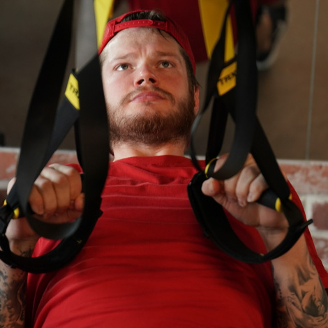 «Спартак» работает в тренажёрном зале