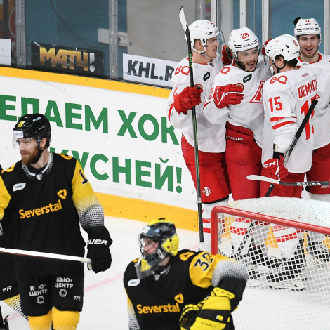 «Спартак» и «Северсталь» в схватке за место в плей-офф!