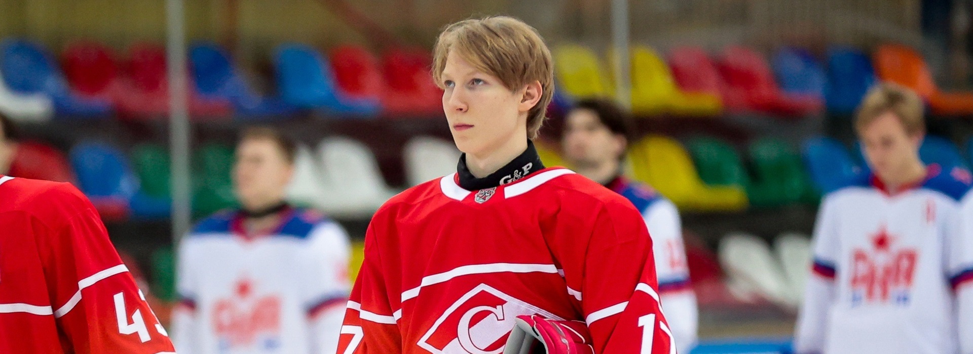 Глеб Семёнов в составе юниорской сборной России до 17 лет
