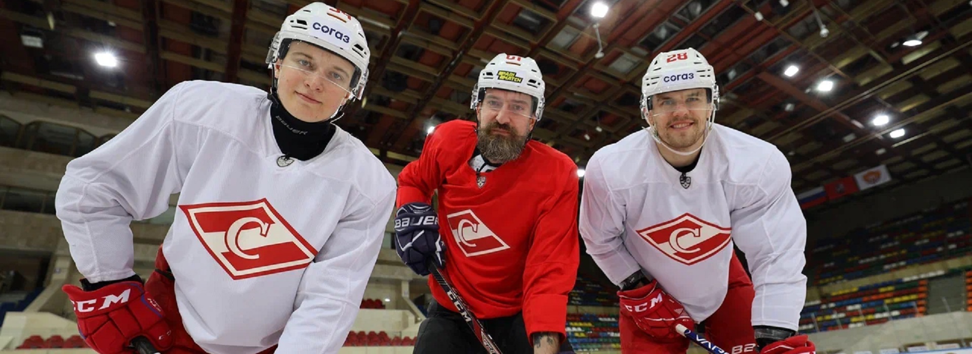 Уроки хоккея от Егора Савикова и Александра Брынцева