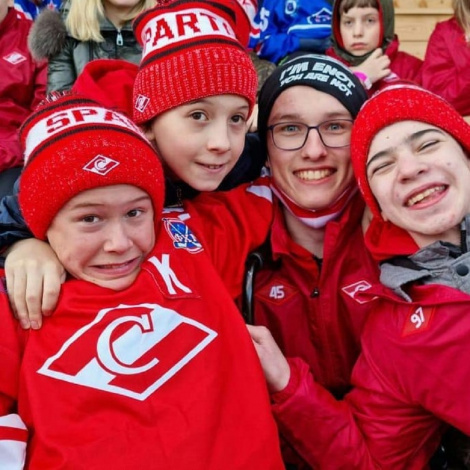 Победный старт «Спартак-следж» на Фестивале адаптивного хоккея