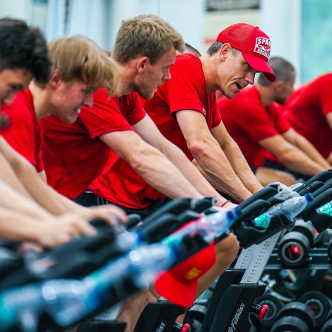 Велотренировка «Спартака» в Пересвете