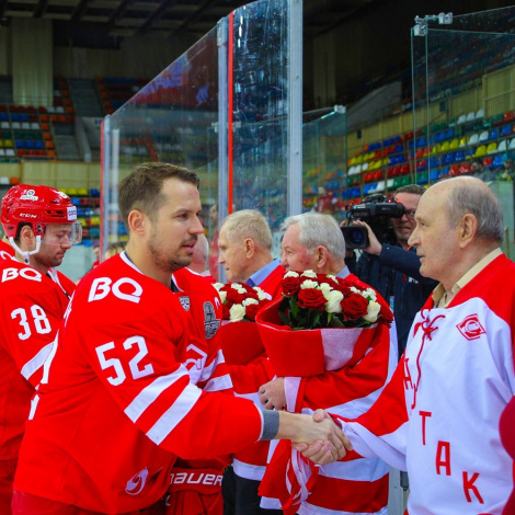 Как отметили 60-летие первого чемпионства «Спартака»